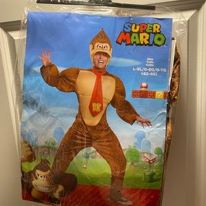 Adult donkey Kong costume.